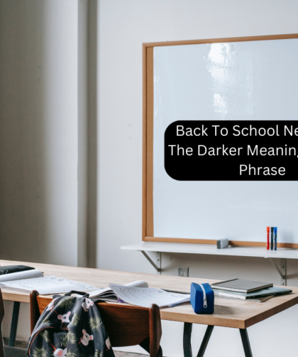 Back To School Necklace: The Darker Meaning Of This Phrase