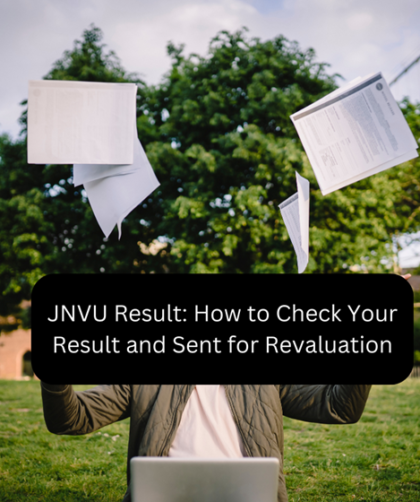 JNVU Result: How to Check Your Result and Sent for Revaluation