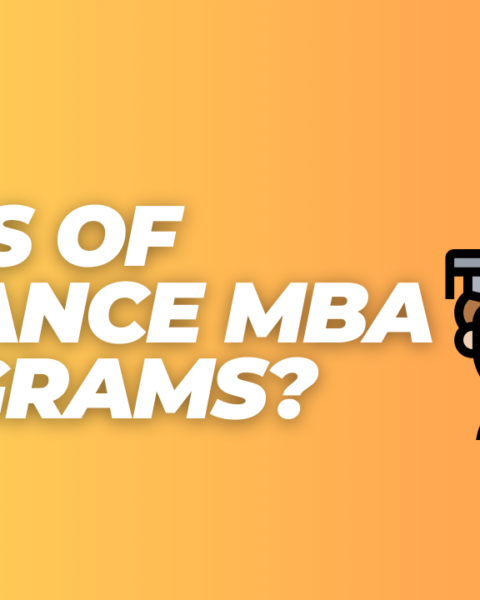 What are the Types of Distance MBA programs