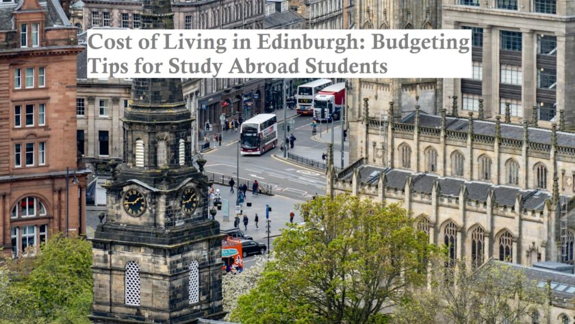 Cost of Living in Edinburgh